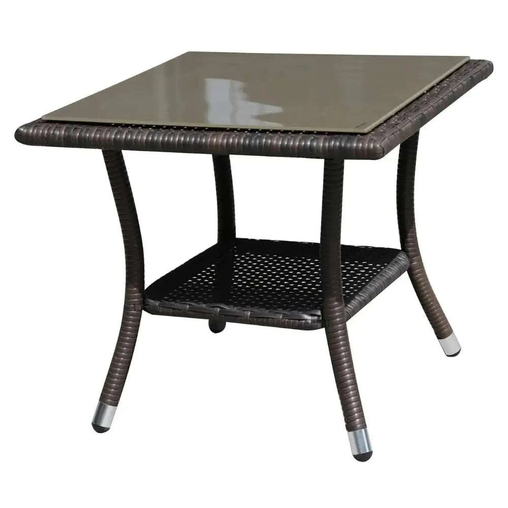 Table basse de jardin en résine