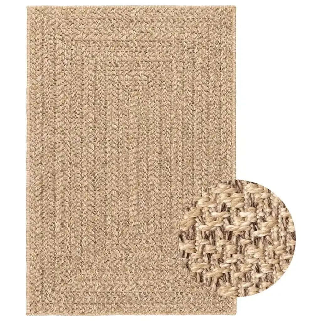 Tapis d'extérieur tressé rectangulaire Jardin d'Orée