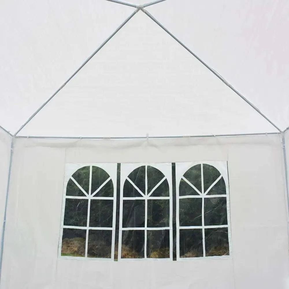Tonnelle de jardin blanche