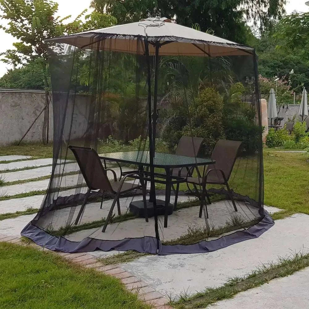 Tonnelle de jardin moustiquaire