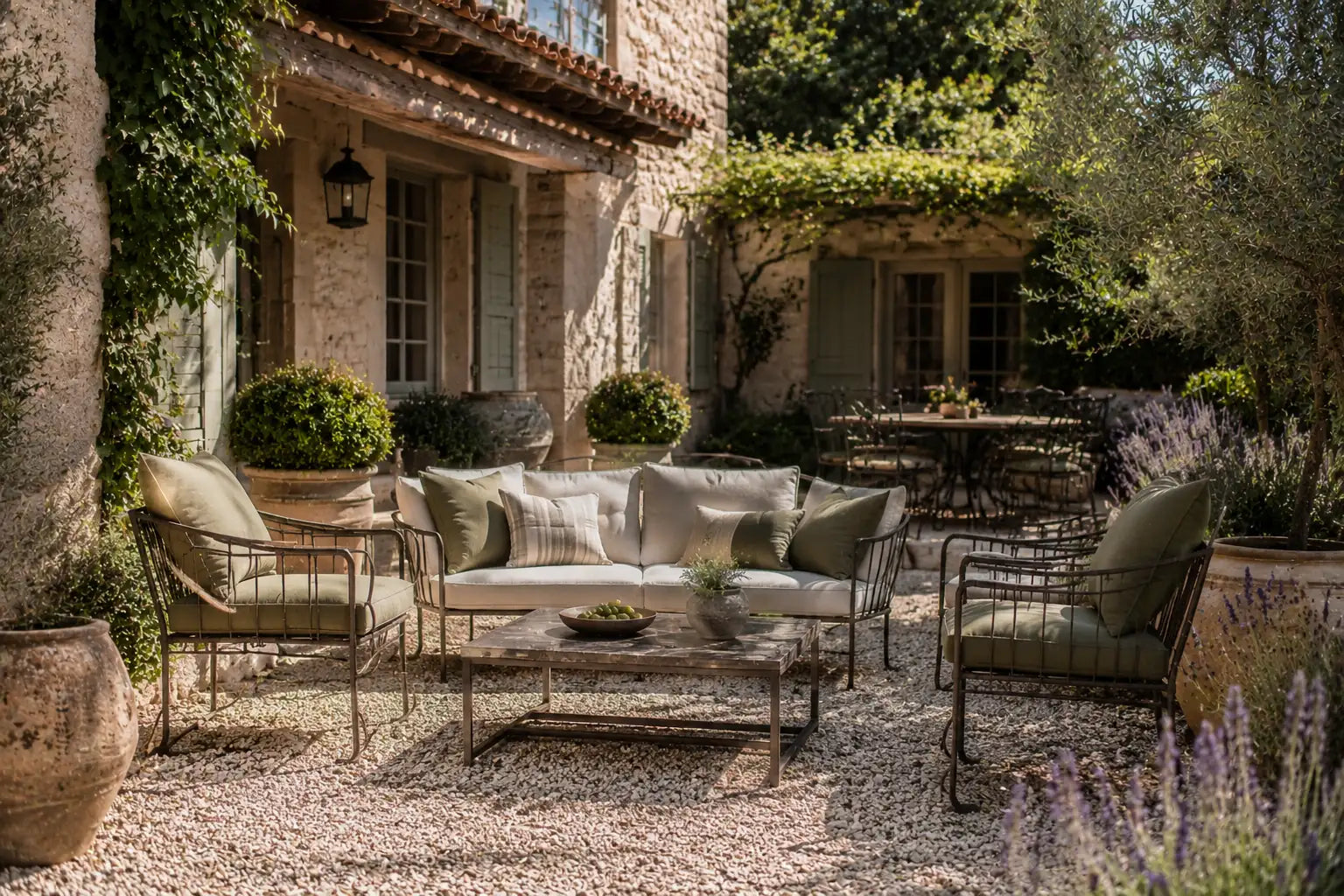 Quel salon de jardin peut rester dehors toute l’année