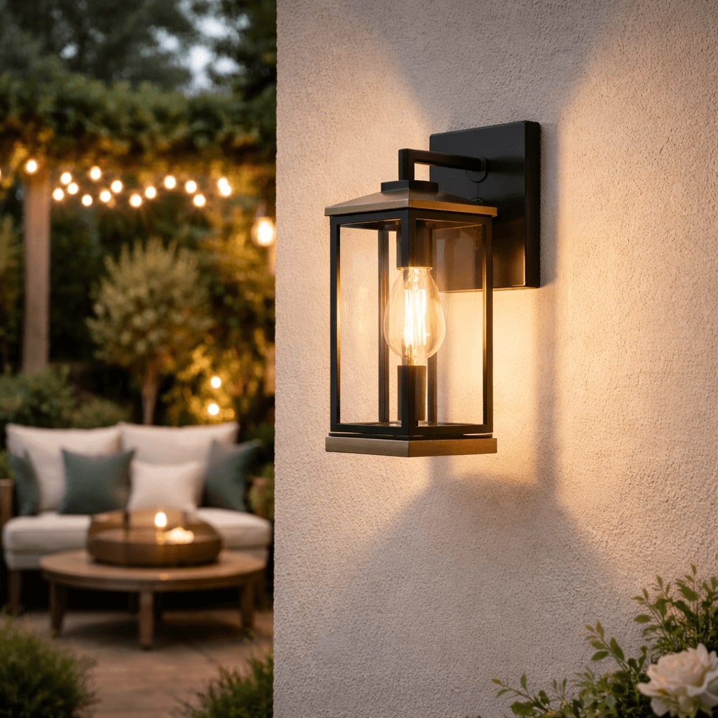 Applique murale extérieure design pour jardin et terrasse – Jardin d’Orée