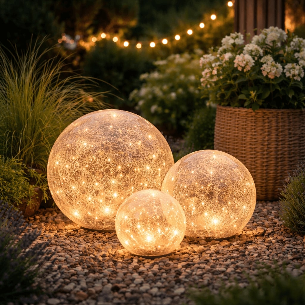 Boule déco de jardin pour décoration extérieure – Jardin d’Orée