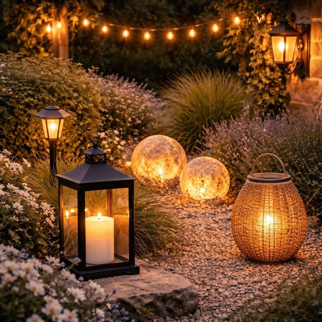 Éclairage extérieur pour illuminer jardin et terrasse – Jardin d’Orée
