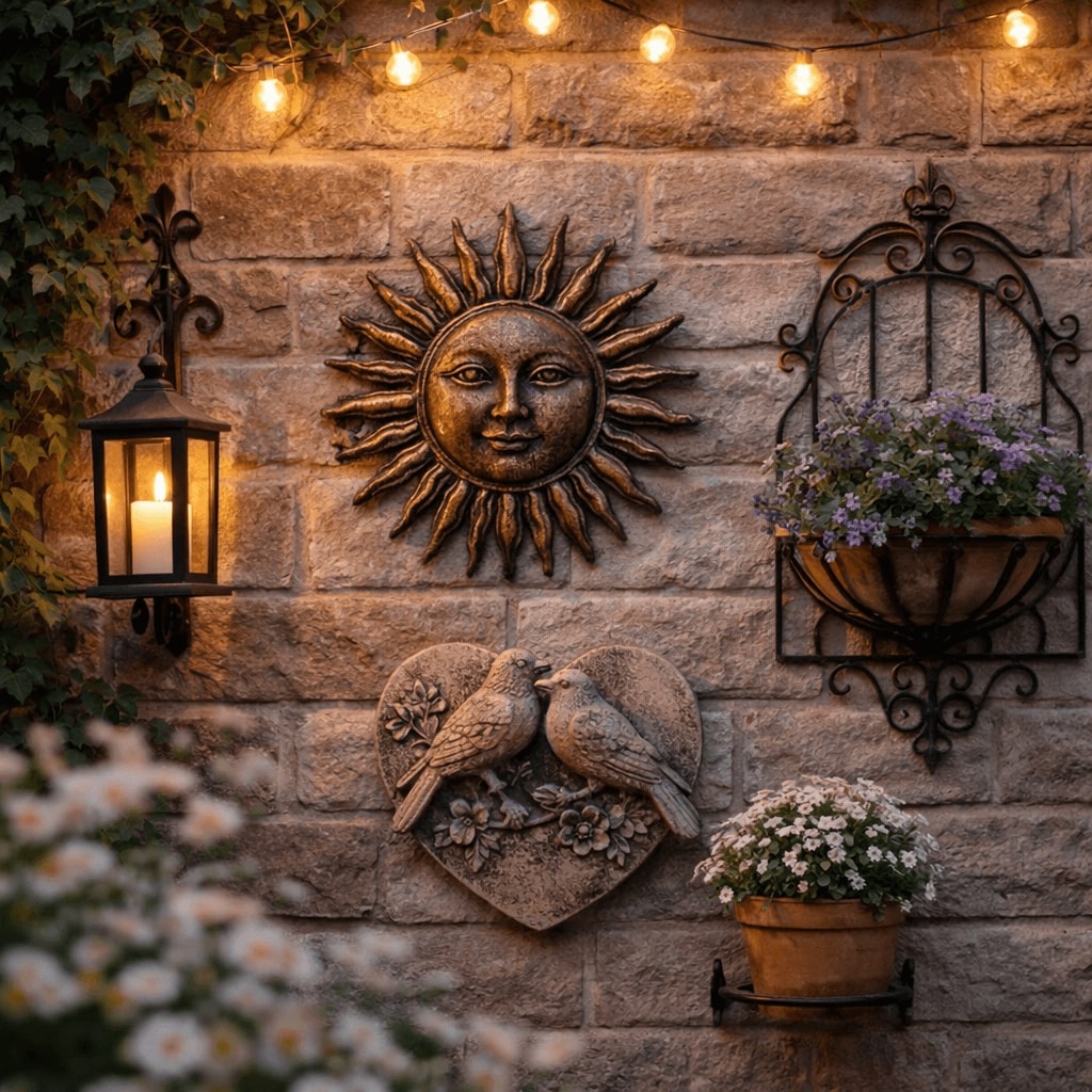 Décoration murale extérieure pour jardin et terrasse – Jardin d’Orée