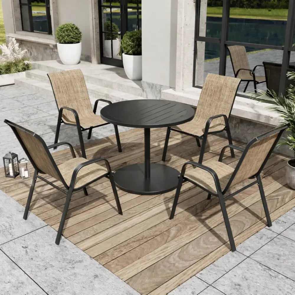 Chaise de jardin par lot de 4