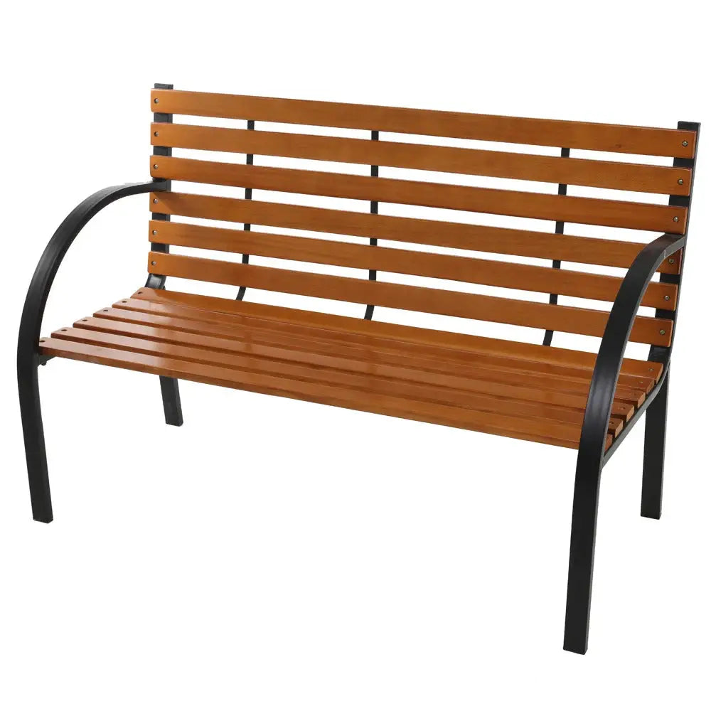 Banc de jardin bois metal