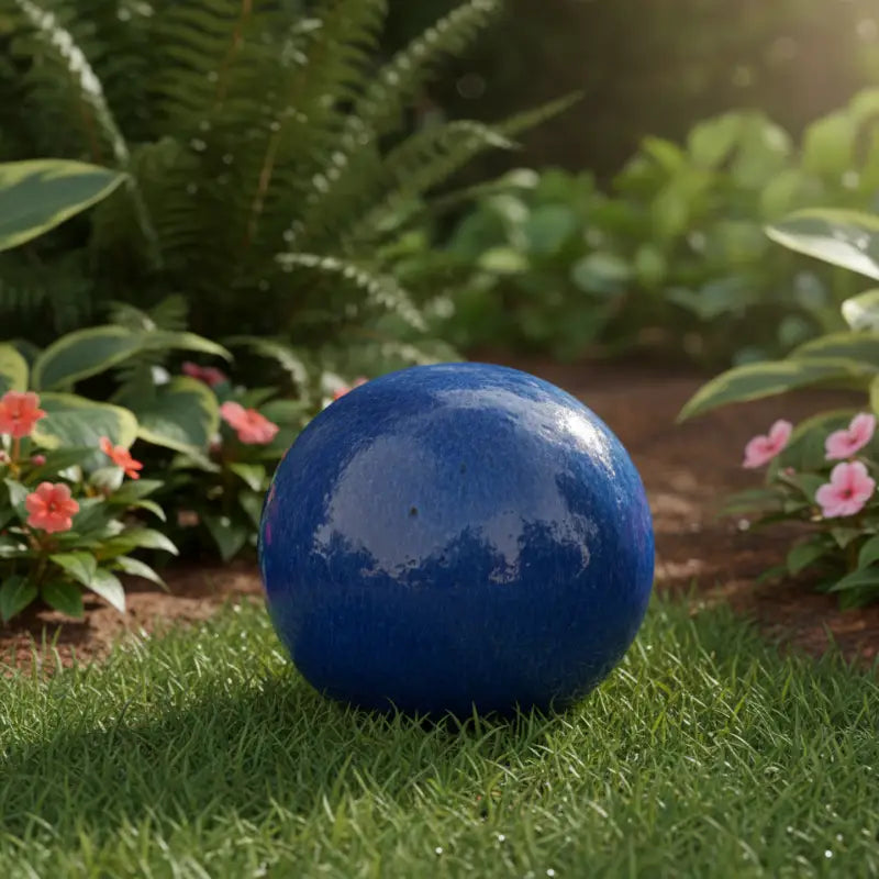 Boule ceramique déco jardin