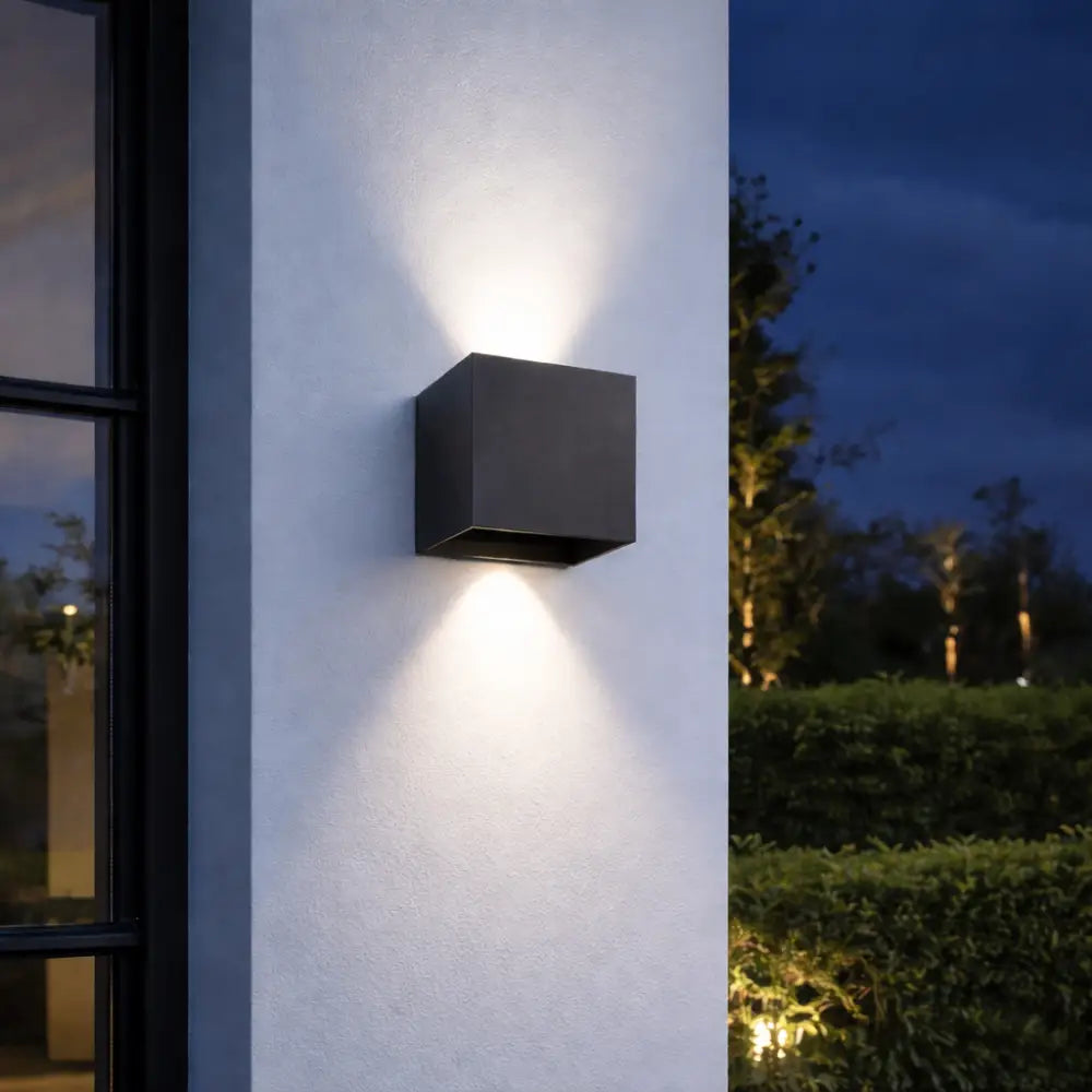 Applique extérieur murale carré - Jardin d’Orée