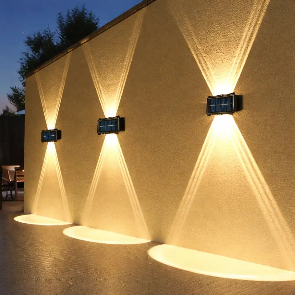 Applique murale solaire extérieur