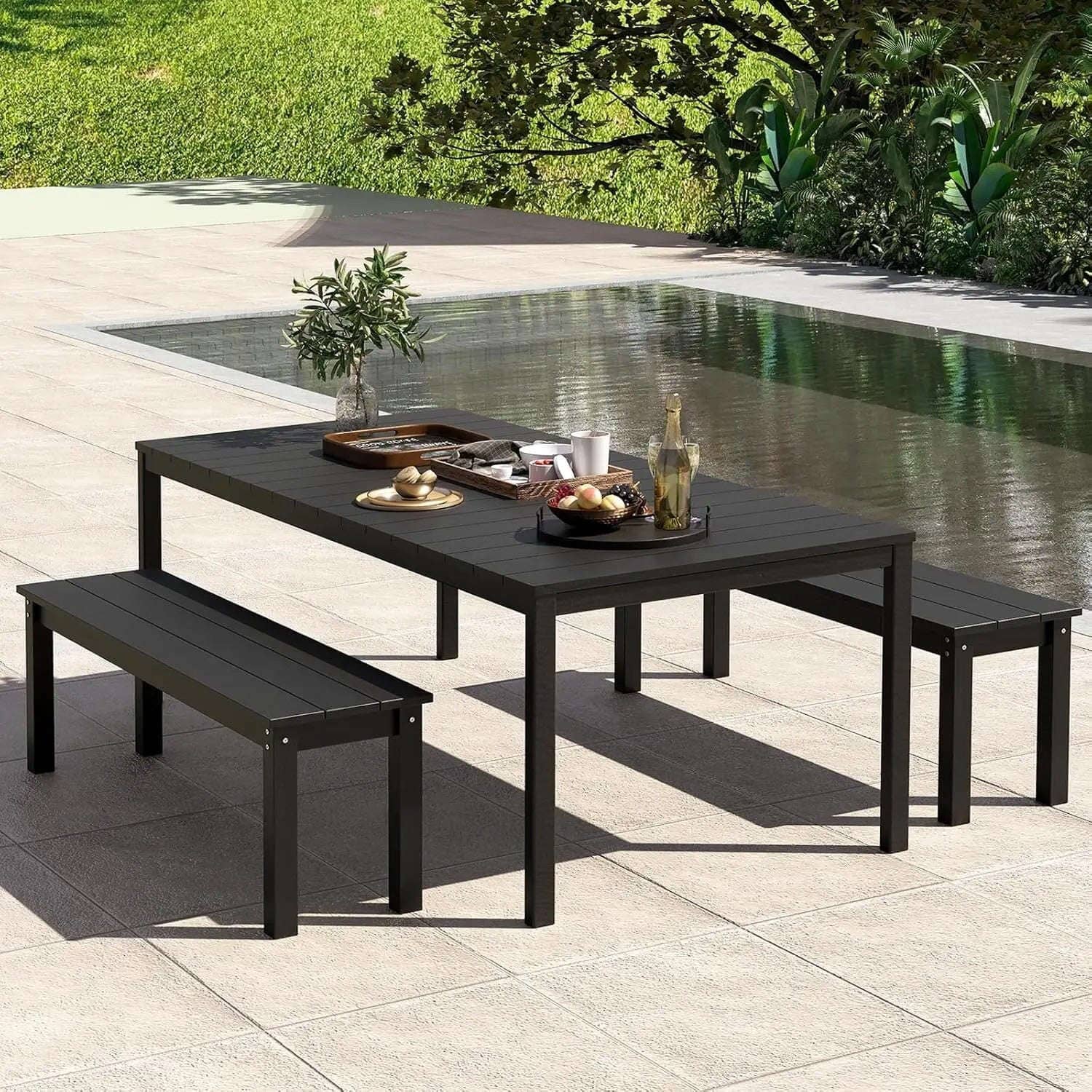 Banc de jardin 3 places Jardin d'Orée 