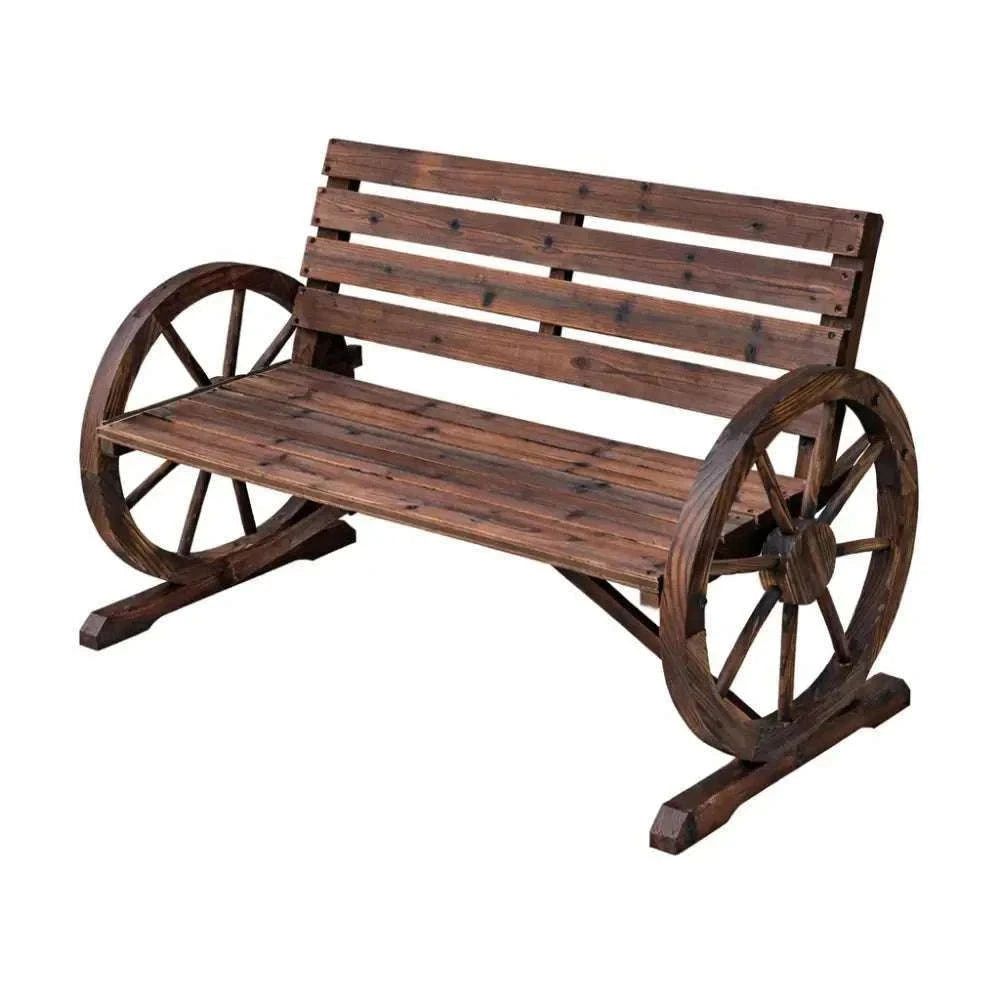 Banc de jardin avec roue Jardin d'Orée 