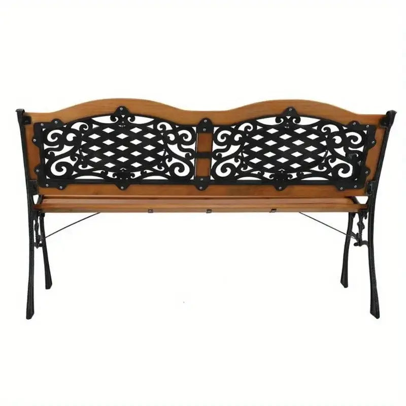 Banc de jardin bois fonte