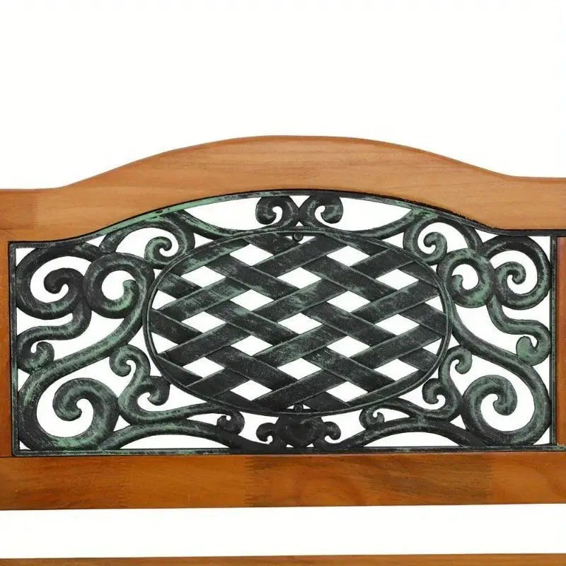 Banc de jardin bois fonte