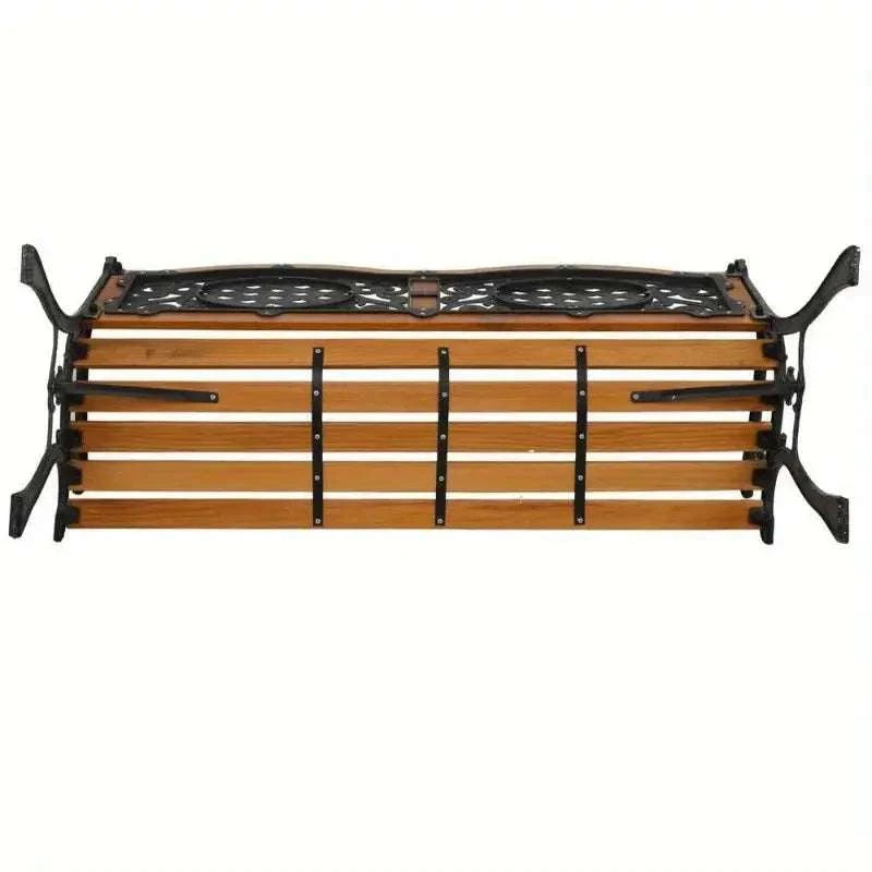 Banc de jardin bois fonte