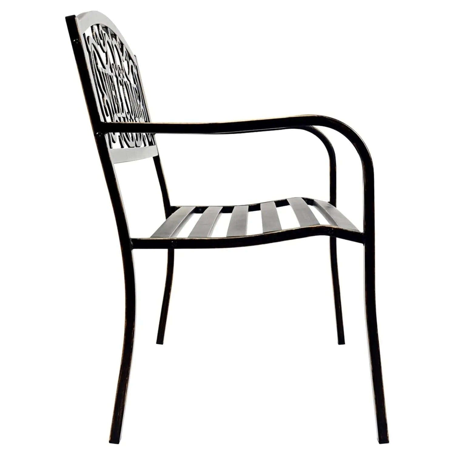 Banc de jardin en métal Jardin d'Orée 