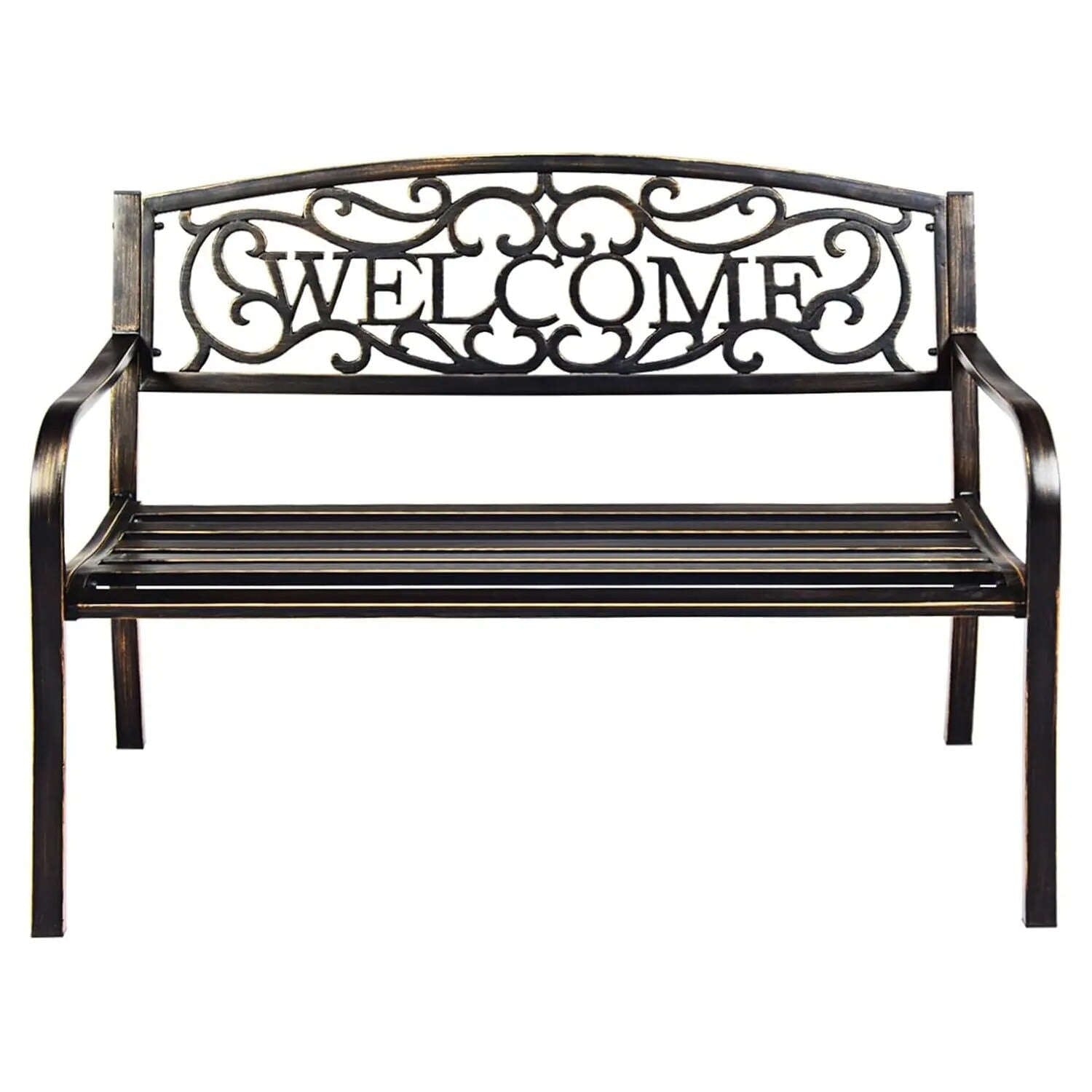 Banc de jardin en métal Jardin d'Orée 