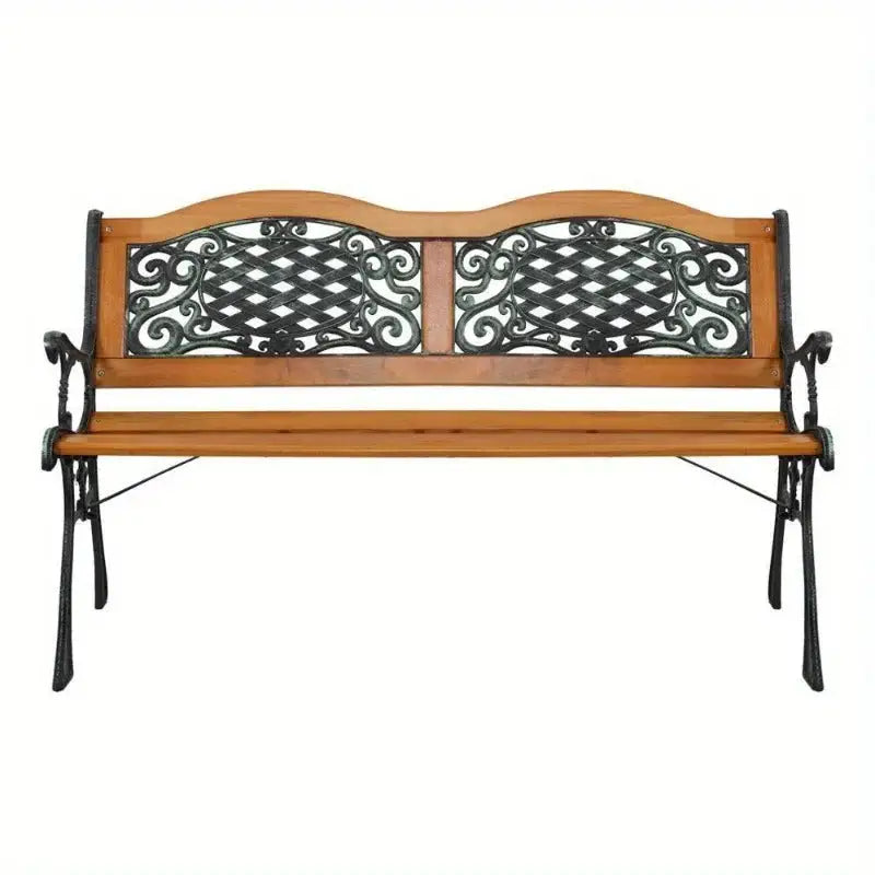 Banc de jardin bois fonte