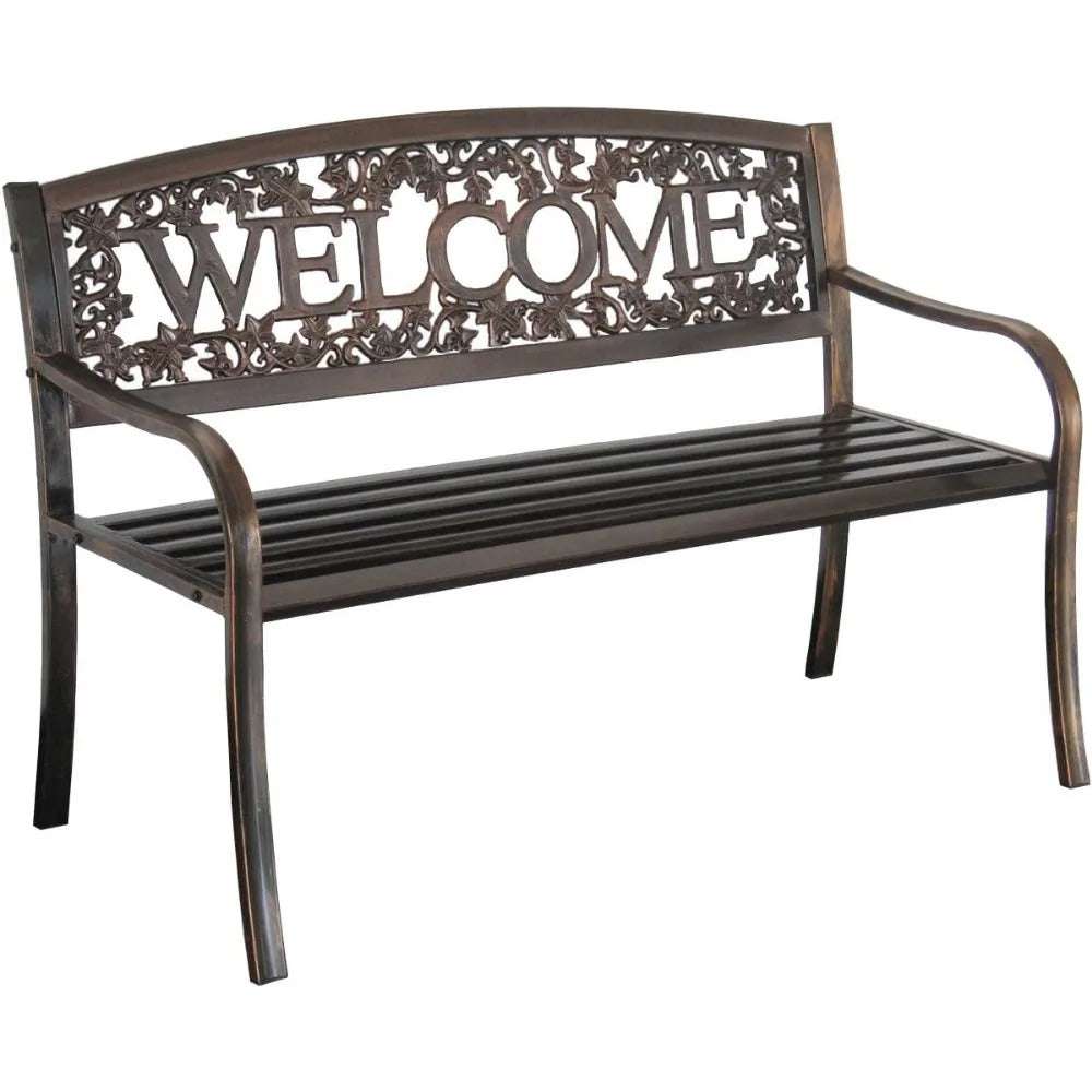 Banc de jardin metallique Jardin d'Orée
