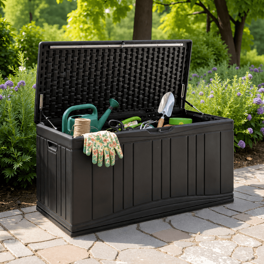 Banc de jardin rangement Jardin d'Orée 
