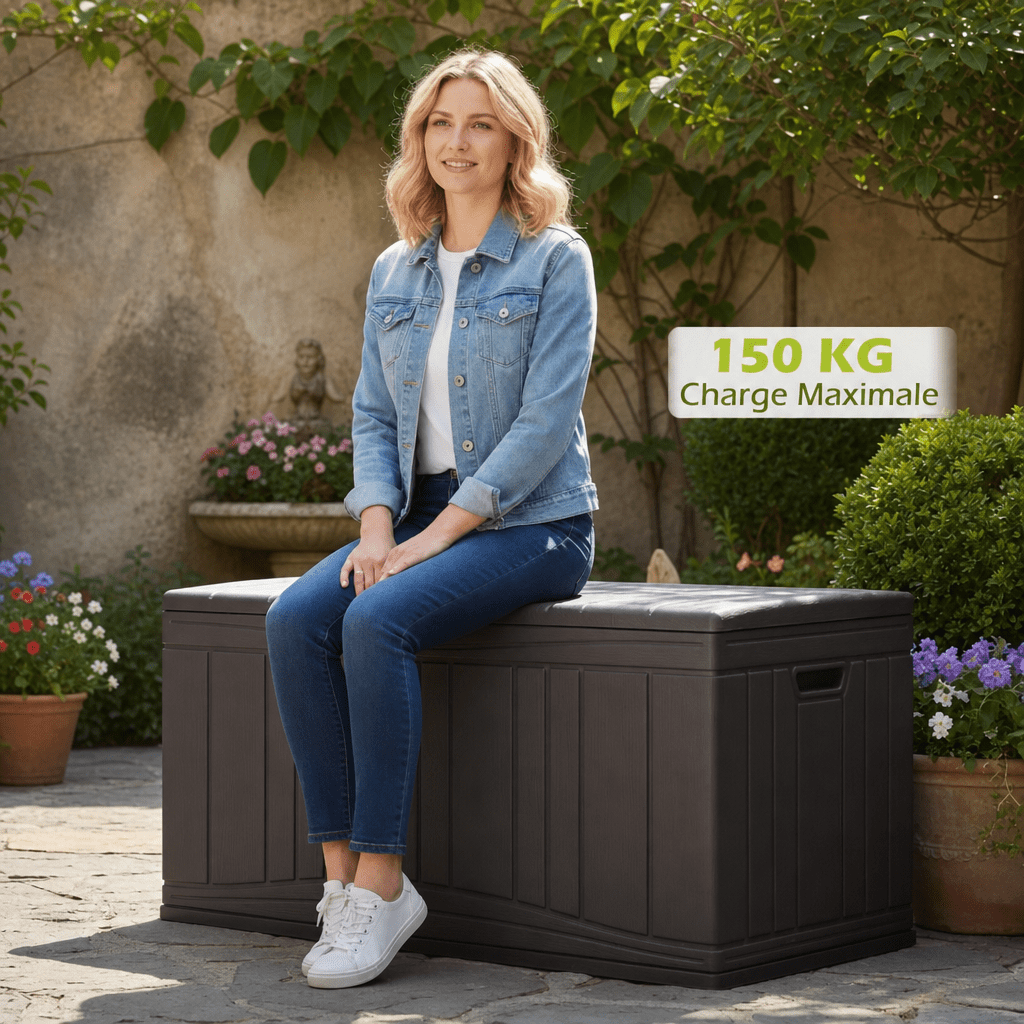 Banc de jardin rangement Jardin d'Orée 