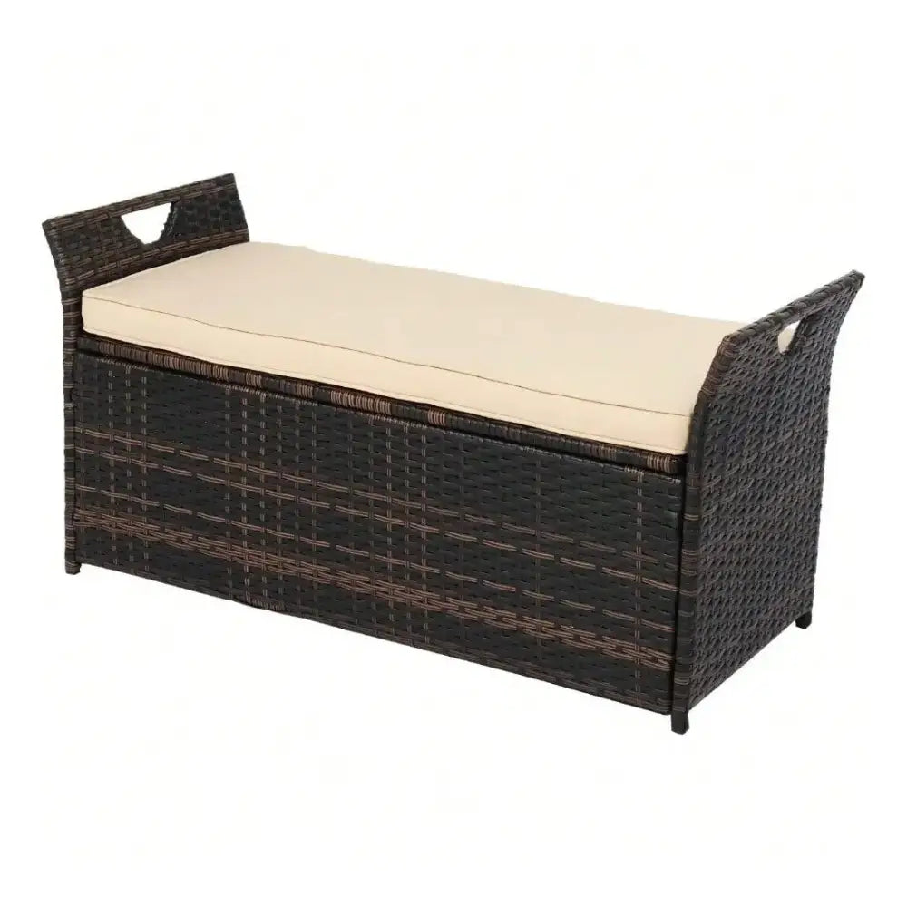 Banc de rangement pour jardin