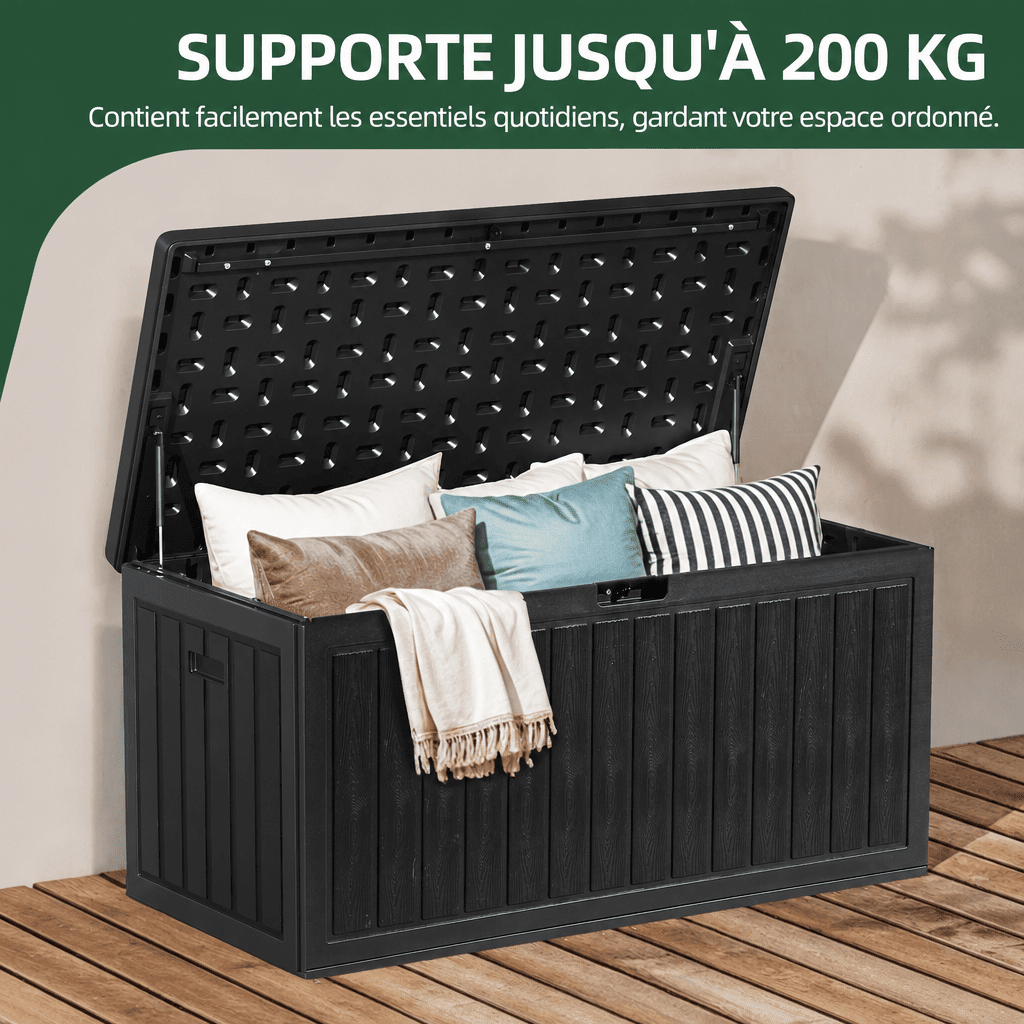Banc jardin rangement Jardin d'Orée 