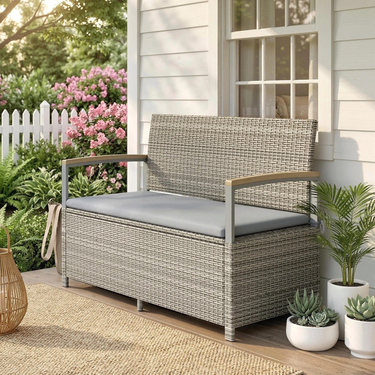Banc rangement jardin Jardin d'Orée 