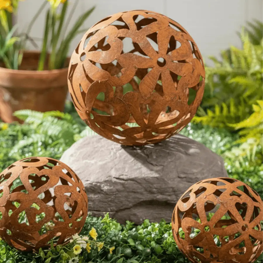 Boule de déco jardin