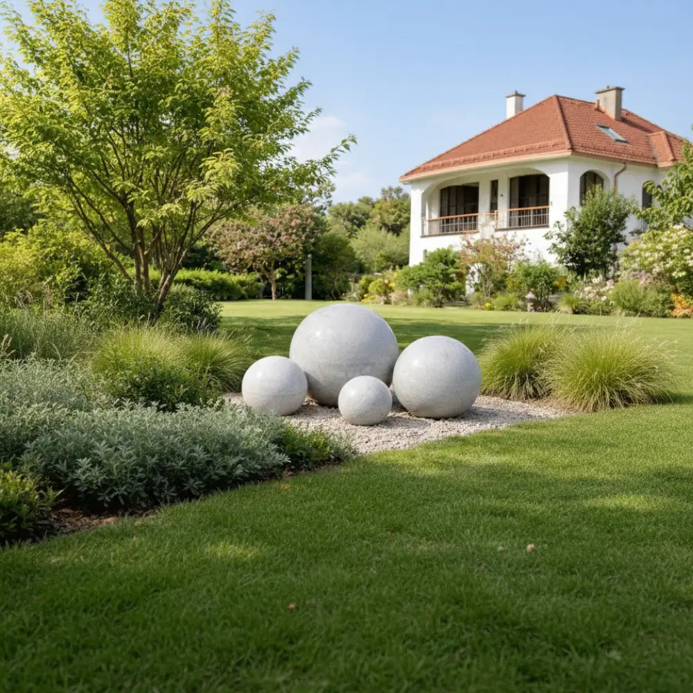 Boules déco pour jardin