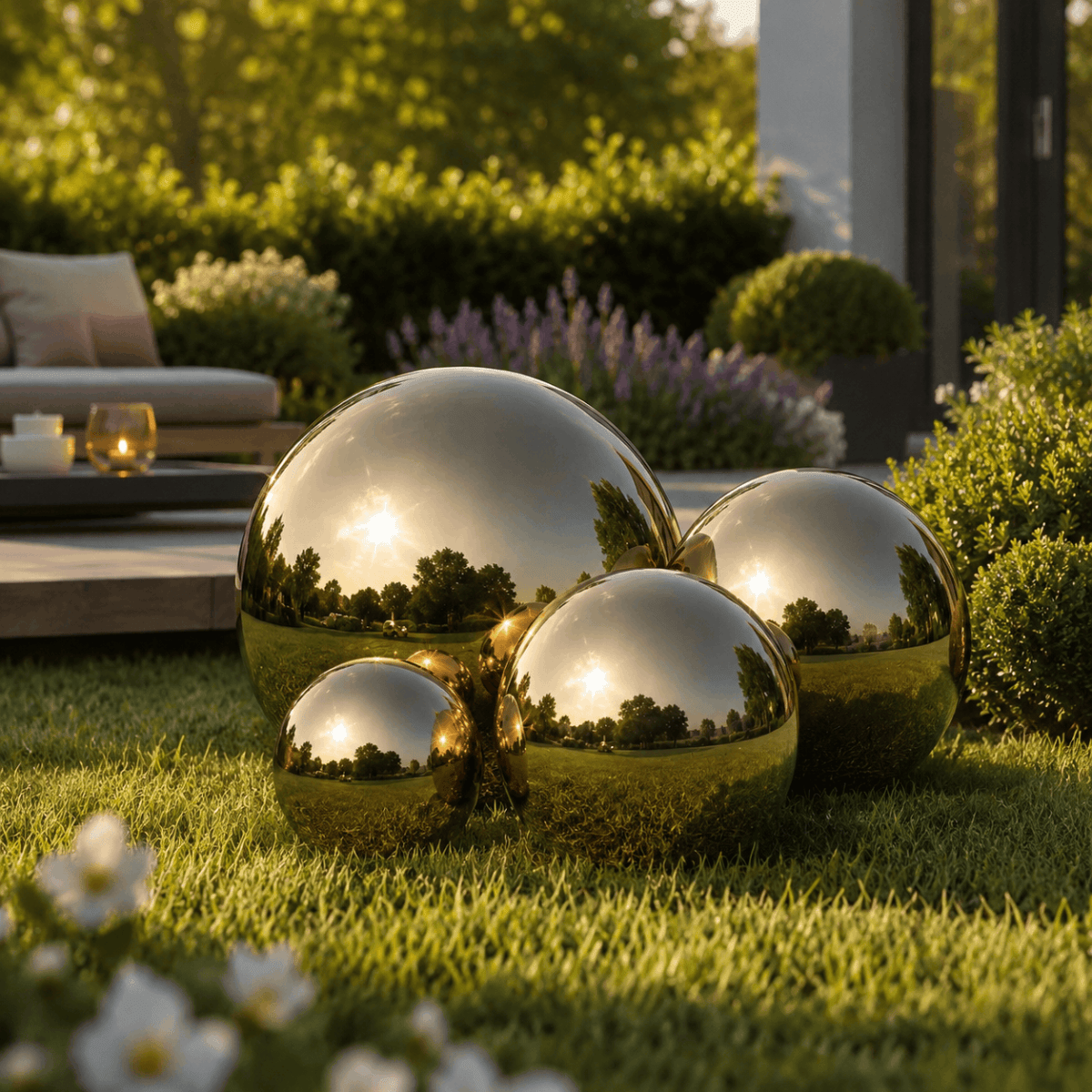 Boules décoratives pour jardin Jardin d'Orée 