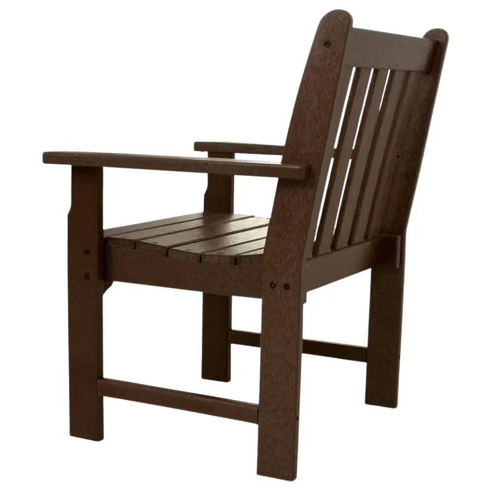 Chaise de jardin en plastique recyclé