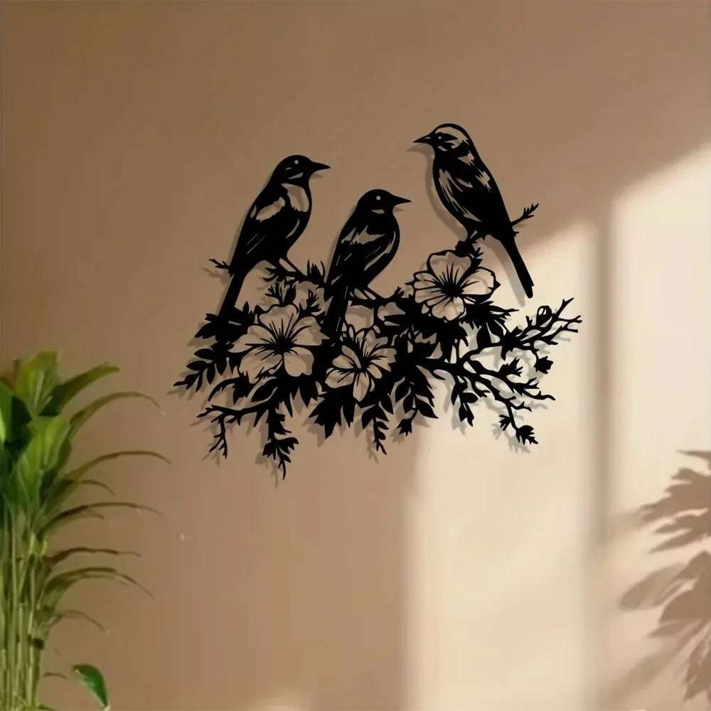 Décoration murale extérieur aluminium Jardin d'Orée