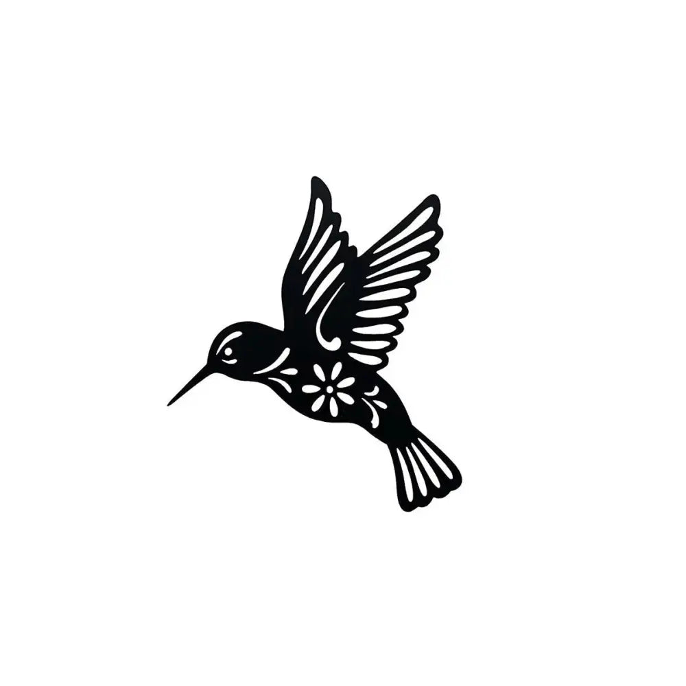 Décor mural extérieur jardin oiseaux