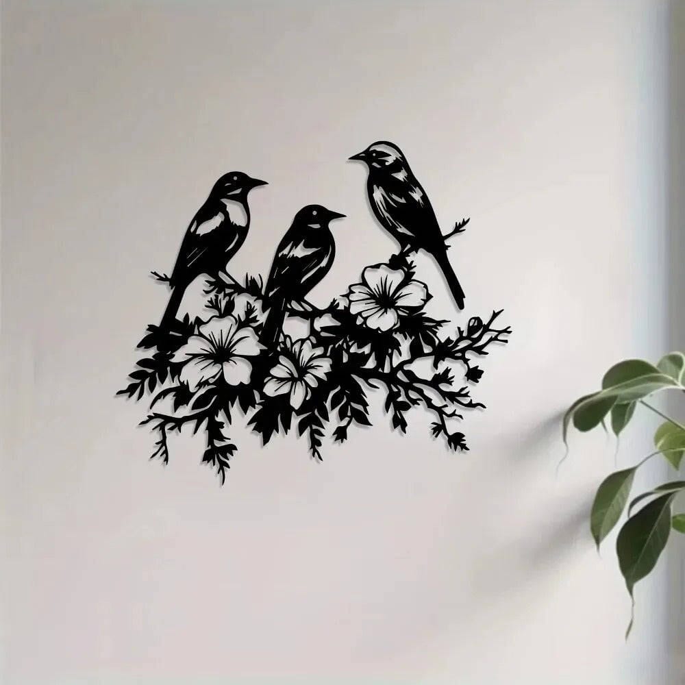 Décoration murale extérieur aluminium Jardin d'Orée 