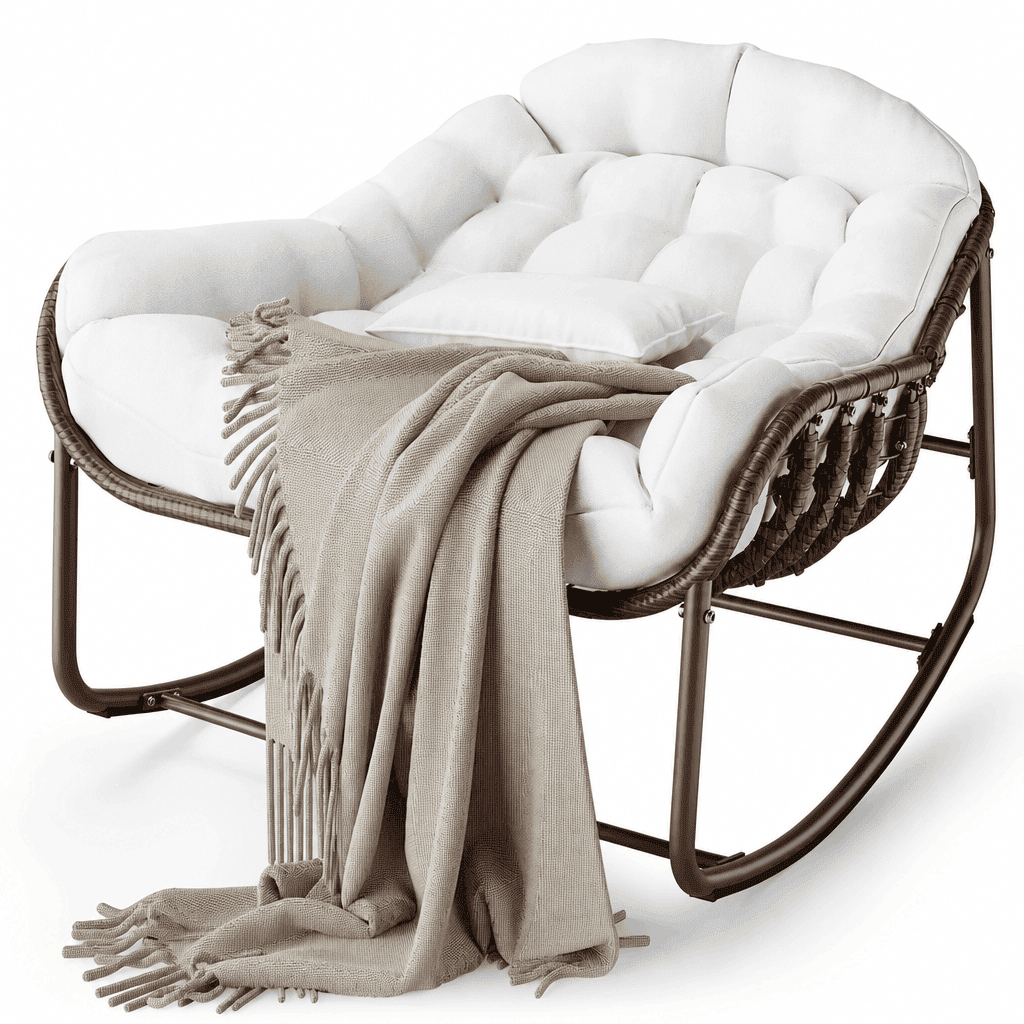 Fauteuil de jardin design rocking chair Jardin d'Orée 