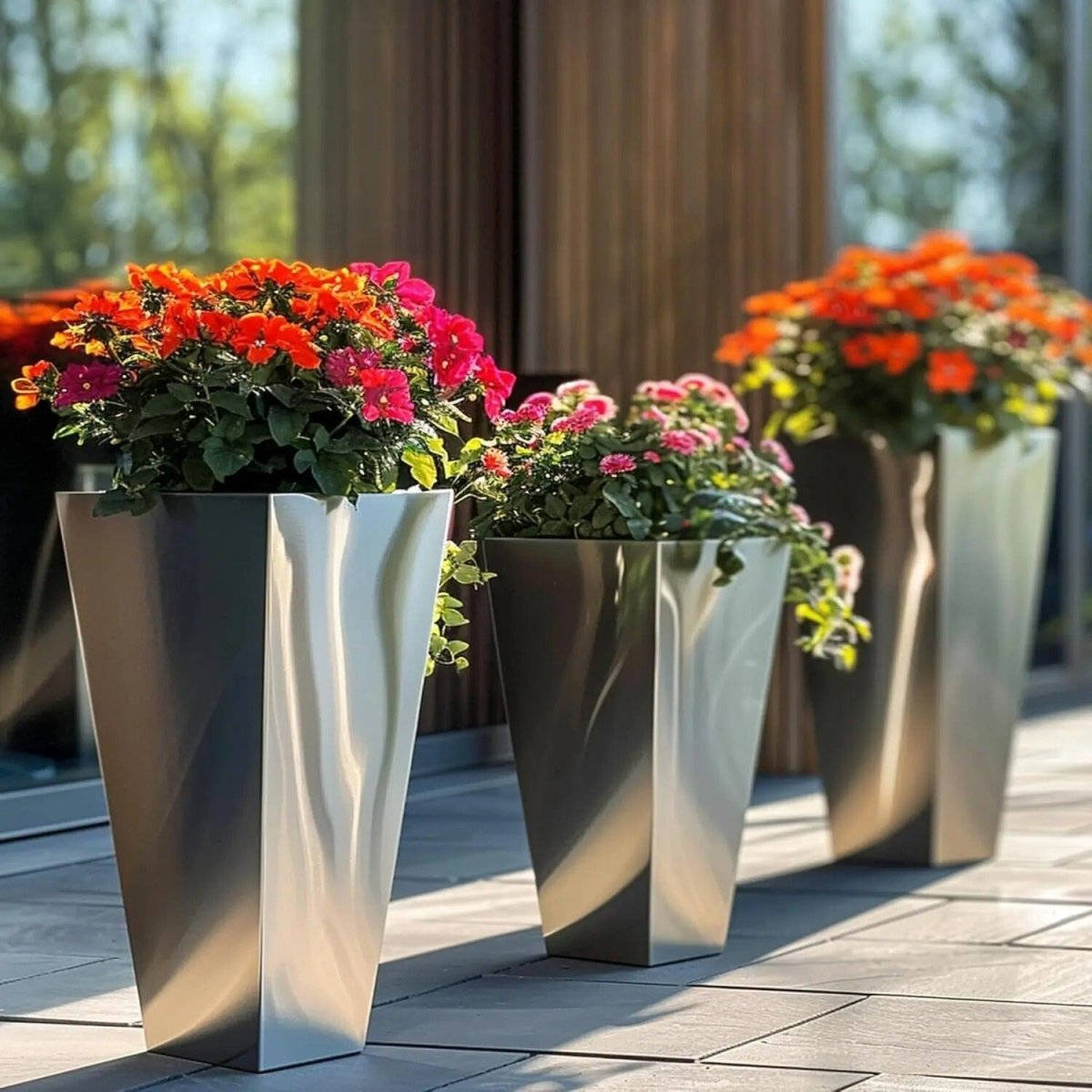 Grand pot de fleur design extérieur Jardin d'Orée 
