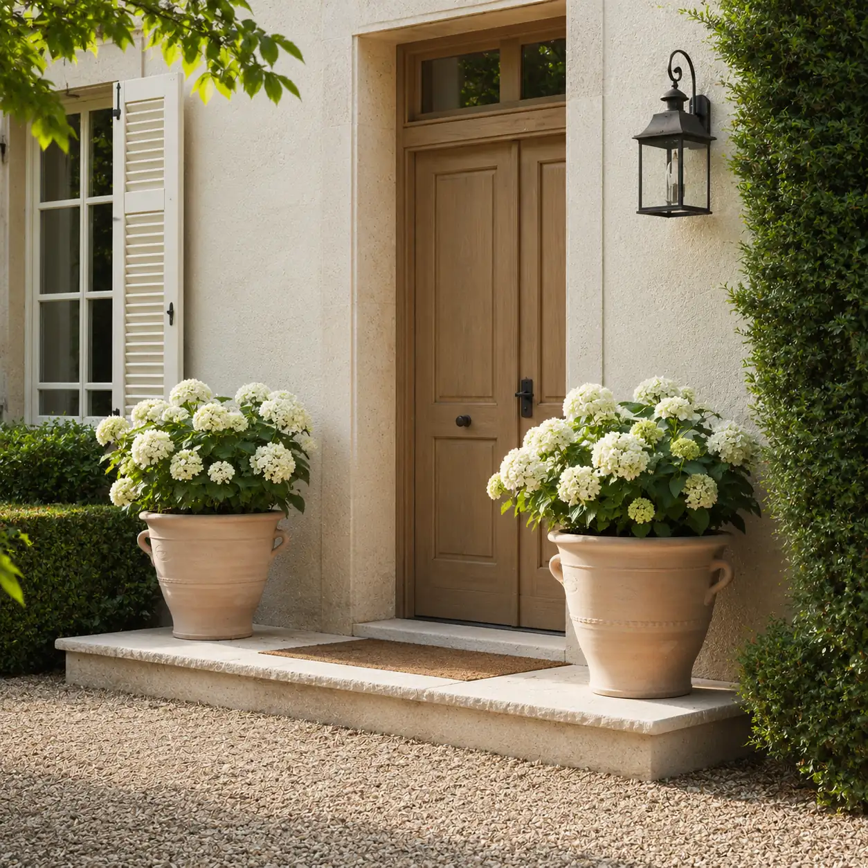 Grand pot de fleur extérieur en terre cuite Jardin d'Orée