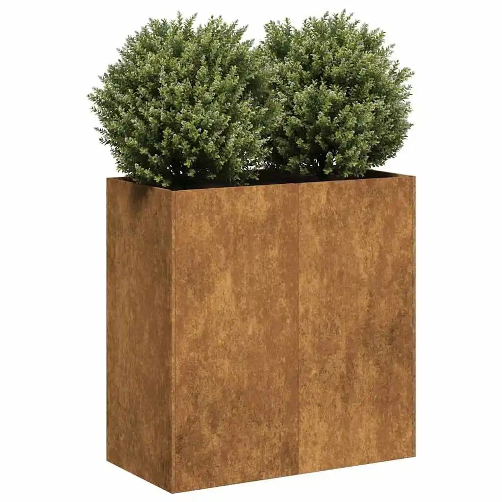 Grand pot de fleur extérieur rectangulaire Jardin d'Orée 