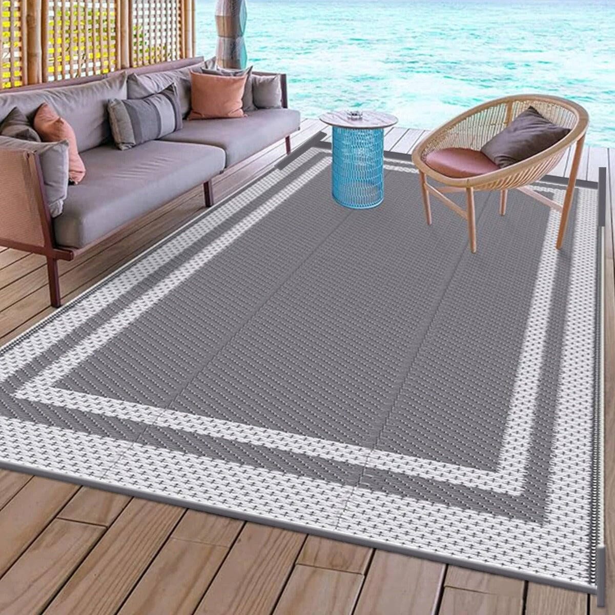 Grand tapis d'extérieur Jardin d'Orée 