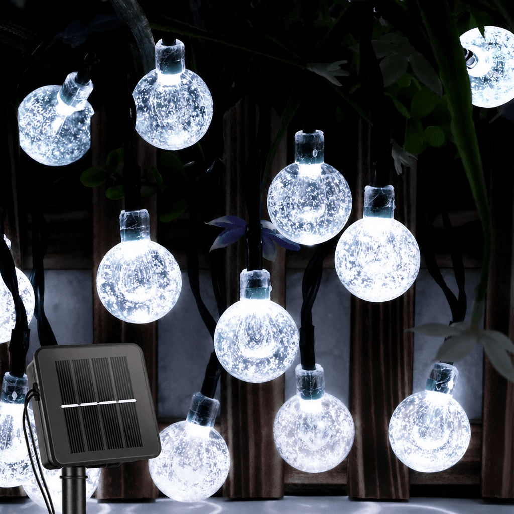 Guirlande lumineuse extérieur led solaire Jardin d'Orée 