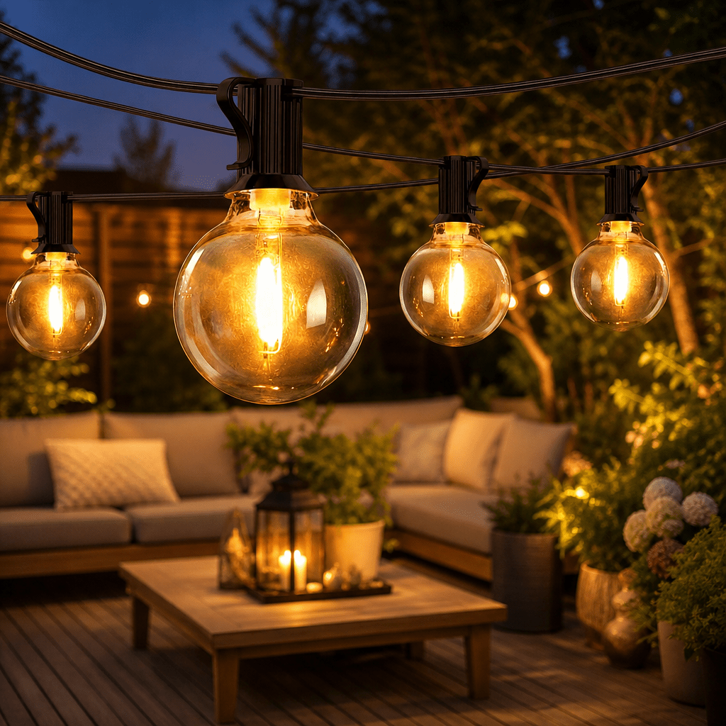 Guirlandes lumineuses extérieures led Jardin d'Orée 