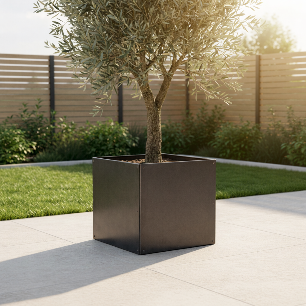 Jardinière design extérieur