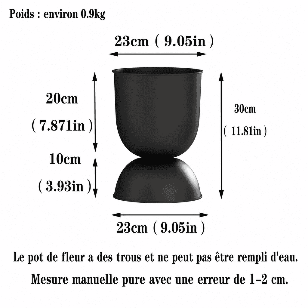 Jardinière design extérieur Jardin d'Orée