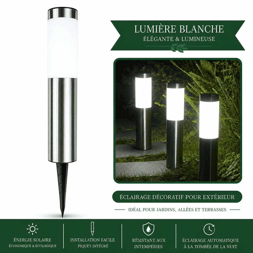 Lampadaire extérieur à led Jardin d'Orée 