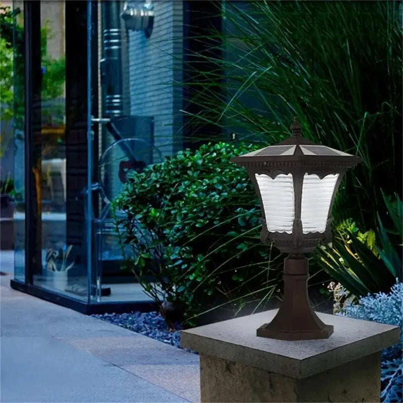 Lampadaire led solaire extérieur