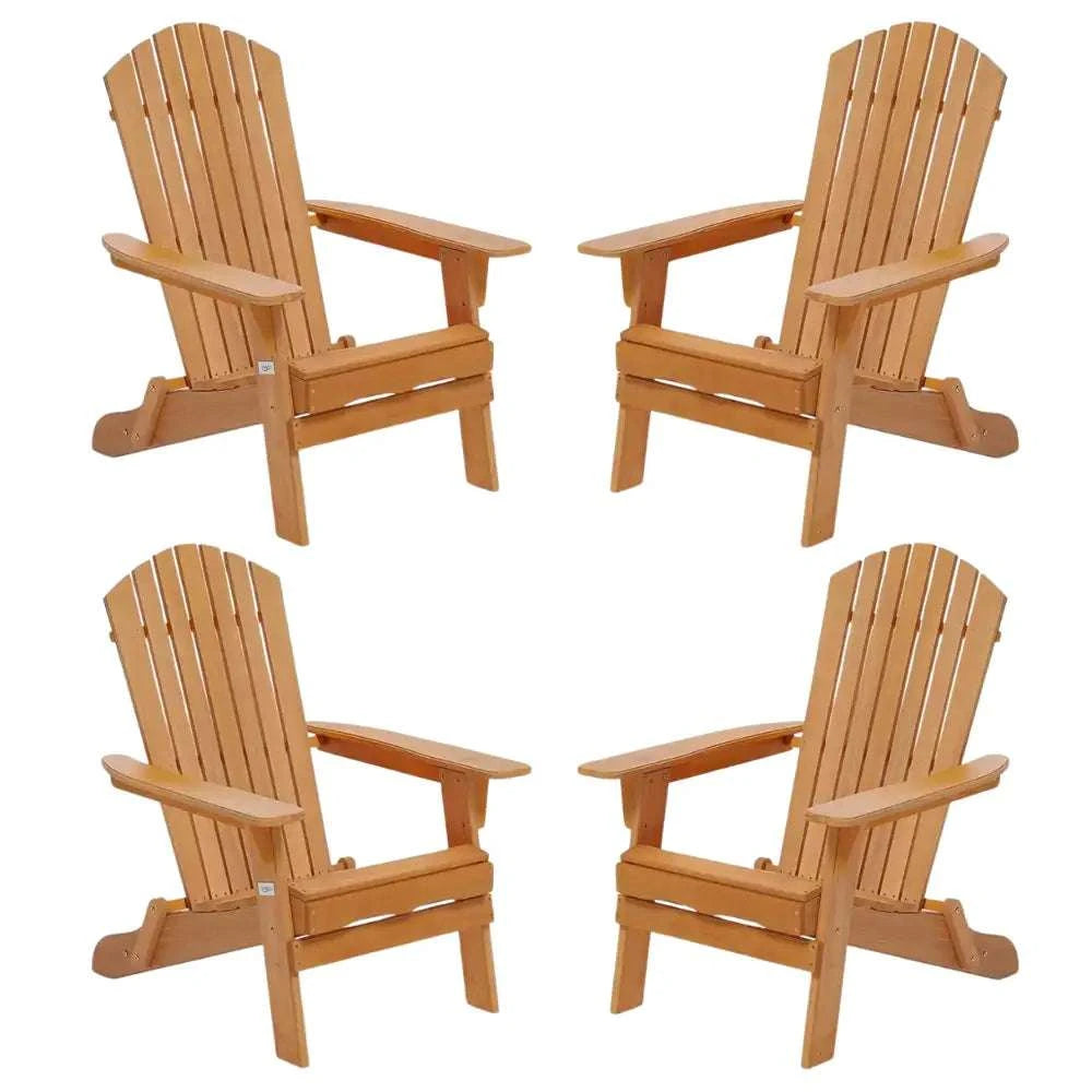 Lot de 4 chaise jardin pliante