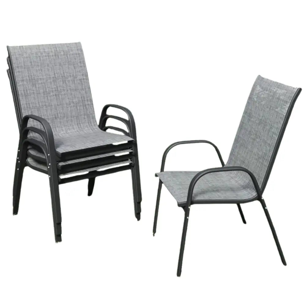 Lot de 4 chaises jardin