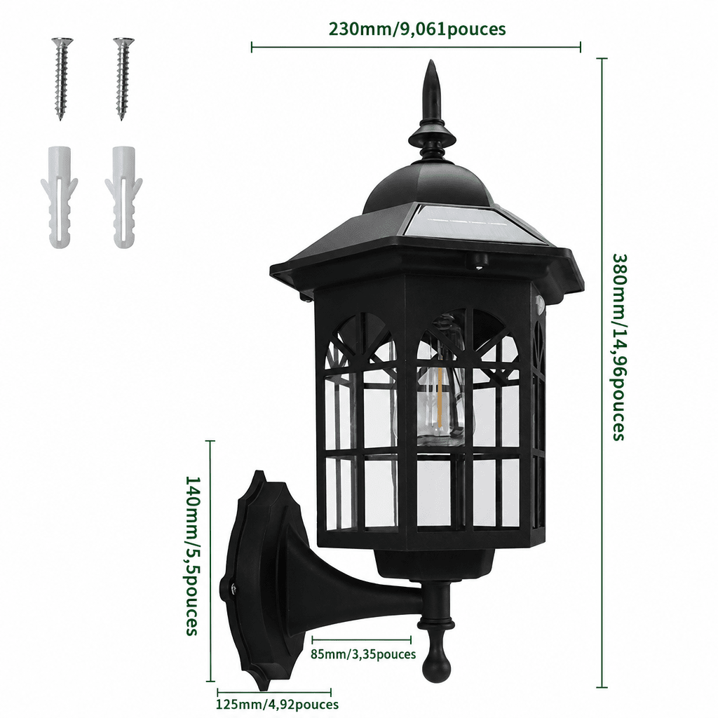 Lampadaire vintage extérieur Jardin d'Orée 