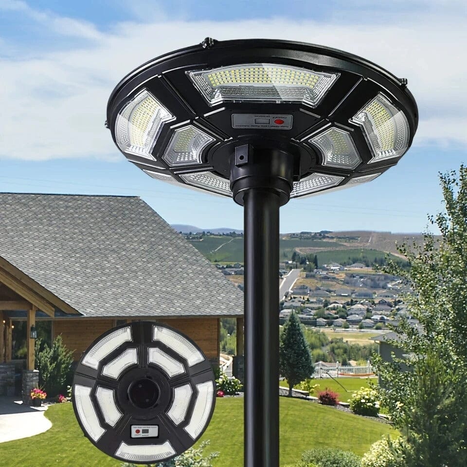 Lampadaire solaire extérieur sur pied Jardin d'Orée 